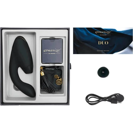 Womanizer DUO BLUEBERRY 1×1 шт, кліторальний стимулятор: ціни та характеристики
