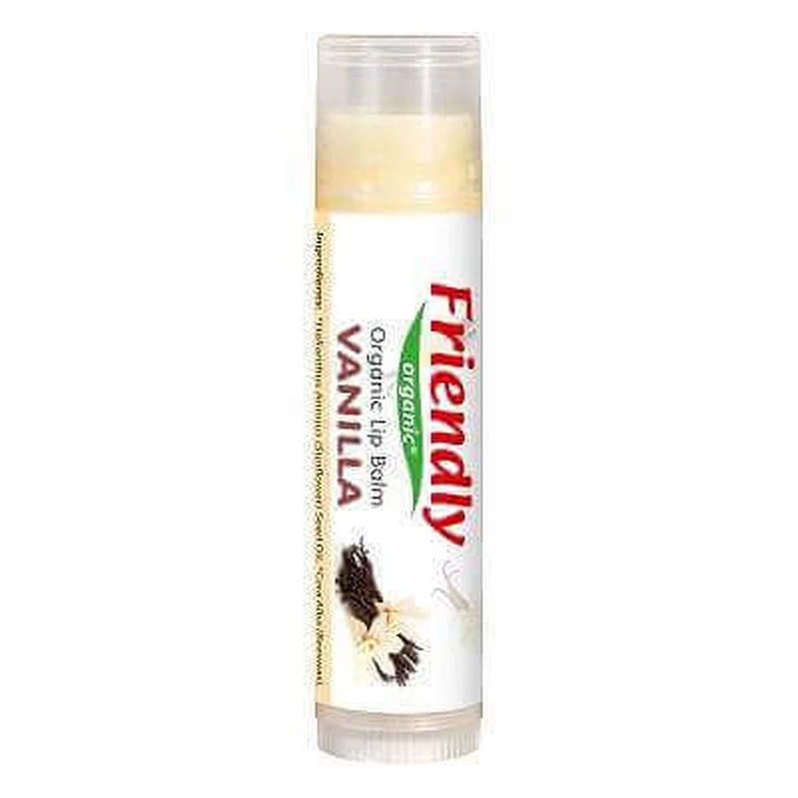 Ванільний бальзам для губ, Friendly Organic: ціни та характеристики