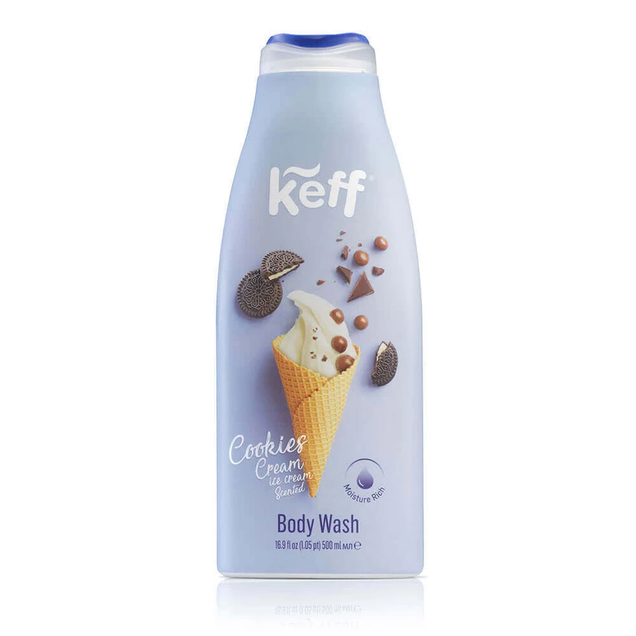 Гель для душу Keff Cookies & Cream, 500 мл, Sano: ціни та характеристики