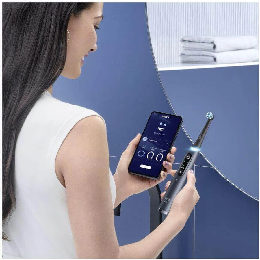 Електрична зубна щітка Oral-B iO Series 9 Black Onyx: ціни та характеристики