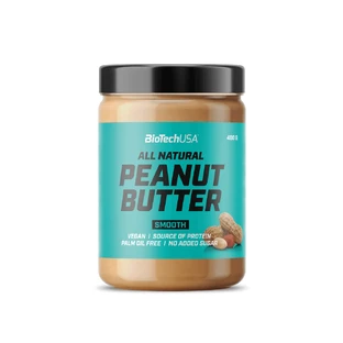 Сливочное арахисовое масло, 400 г, BioTechUSA