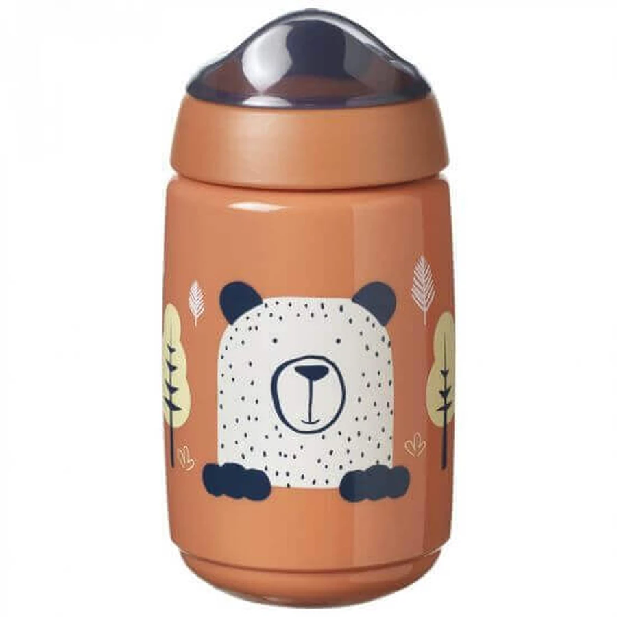 Кружка з кришкою Bacshield, Sippee, 390 мл, 12 місяців, помаранчева, Tommee Tippee: ціни та характеристики