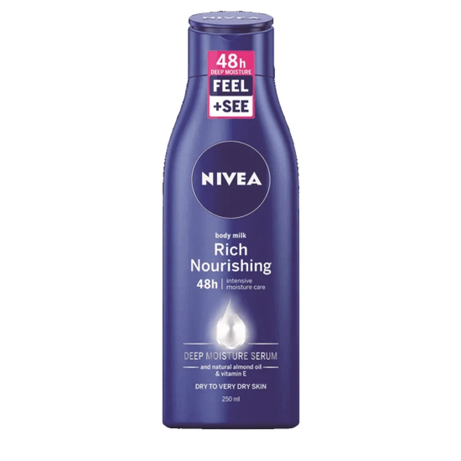 Інтенсивно зволожуюче молочко для тіла, 250 мл, Nivea: ціни та характеристики
