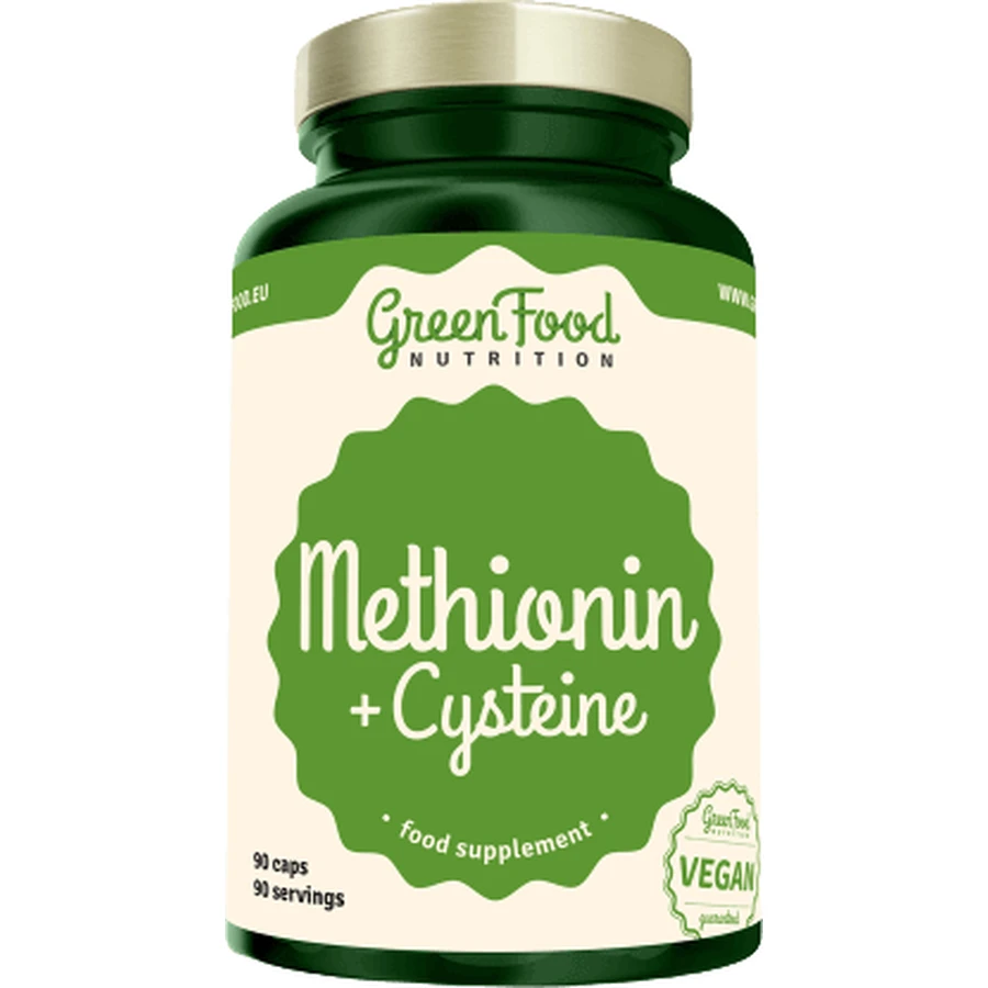 GreenFood Nutrition Метіонін 90 капсул: ціни та характеристики