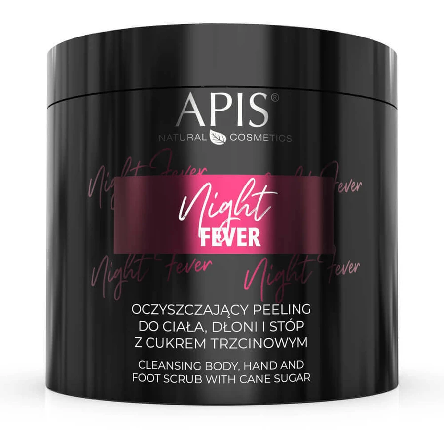 Apis Night Fever, очищувальний скраб для тіла, обличчя та ніг, 700 г: ціни та характеристики