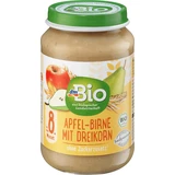 DmBio Яблочно-грушевое пюре со злаками 8+, 190 г