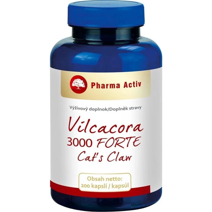 Pharma Activ Vilcacora 3000 FORTE Кошачий коготь 1×200 cps, пищевая добавка: цены и характеристики