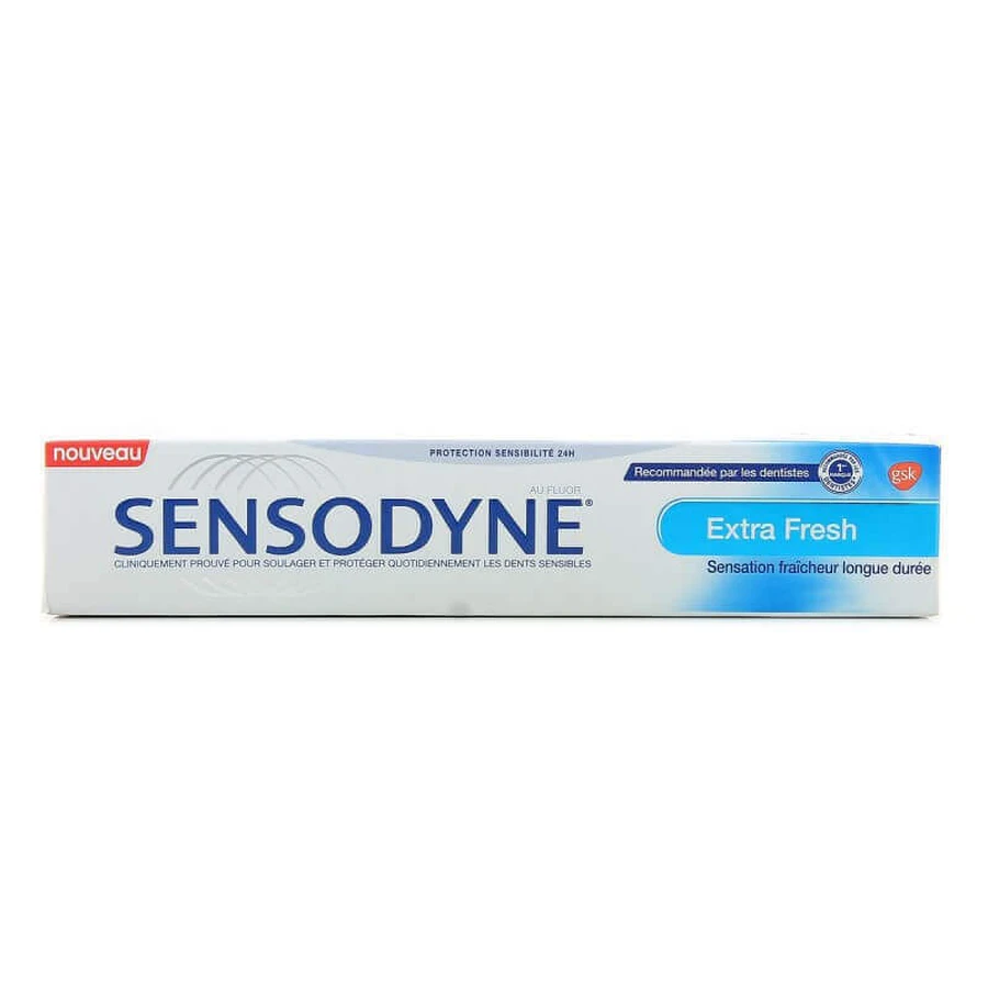 Зубна паста Extra Fresh Sensodyne, 75 мл, Gsk: ціни та характеристики