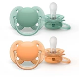 Philips Avent Ultrasoft Premium Neutral Соска-пустушка 0-6м 2 шт Philips Avent Ultrasoft Premium Neutral 0-6м 2 шт