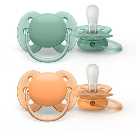Philips Avent Ultrasoft Premium Neutral Соска-пустушка 0-6м 2 шт Philips Avent Ultrasoft Premium Neutral 0-6м 2 шт: ціни та характеристики