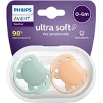 Philips Avent Ultrasoft Premium Neutral Соска-пустушка 0-6м 2 шт Philips Avent Ultrasoft Premium Neutral 0-6м 2 шт: ціни та характеристики