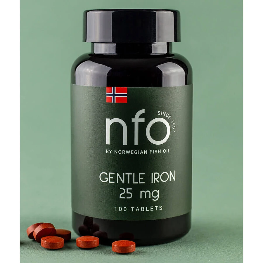 NFO Gentle Iron, элазо, 100 таблеток: цены и характеристики