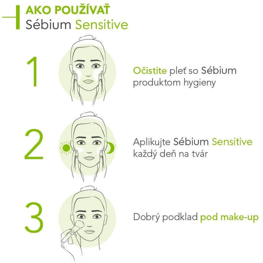 Заспокійливий і зволожуючий крем Bioderma Sébium Sensitive для шкіри, схильної до акне 30 мл: ціни та характеристики
