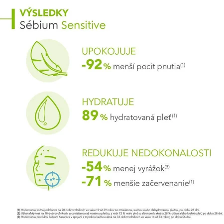 Заспокійливий і зволожуючий крем Bioderma Sébium Sensitive для шкіри, схильної до акне 30 мл: ціни та характеристики