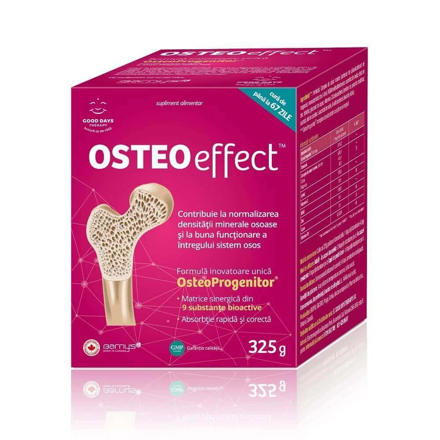 Водорастворимый порошок OsteoEffect, 325 г, Good Days Therapy: цены и характеристики