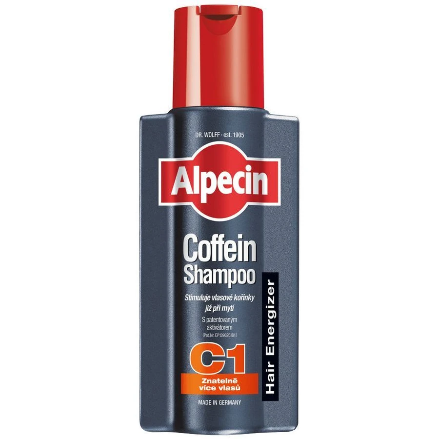 Alpecin Hair Energizer Coffein Shampoo C1 шампунь з кофеїном проти випадіння волосся 250 мл: ціни та характеристики