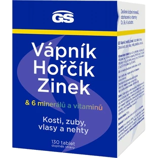 GS Кальций, магний, цинк 130 таблеток