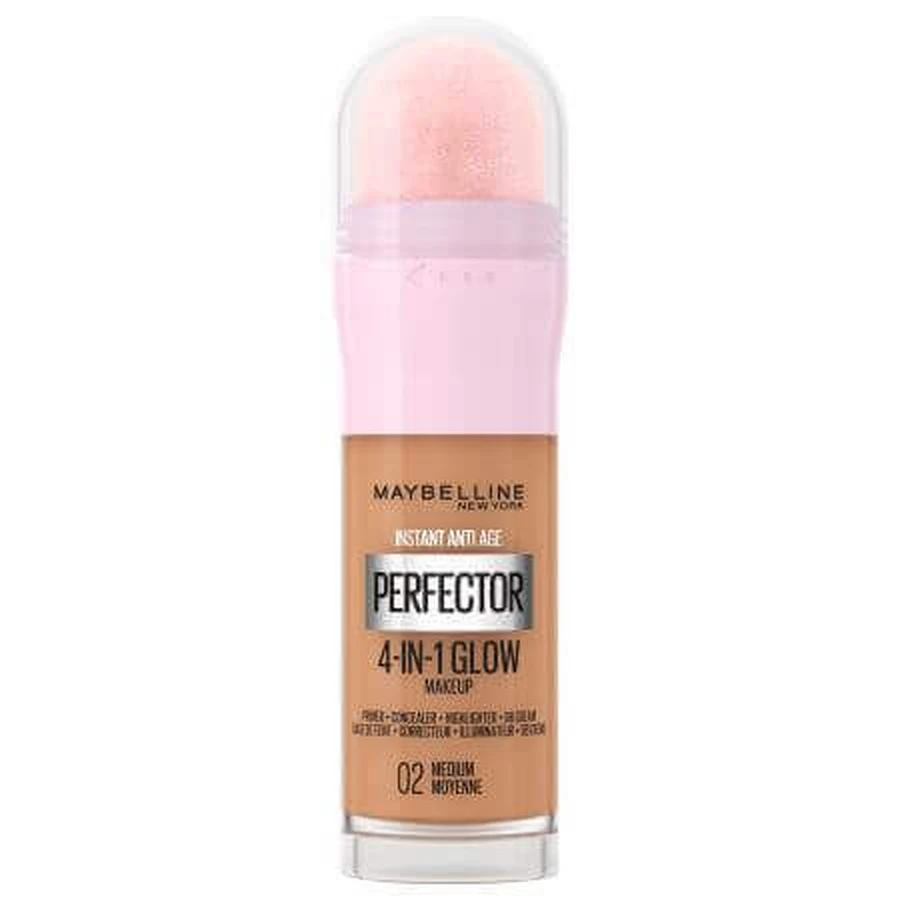 Instant Illuminator Instant Anti Age Perfector 4 in 1 Glow, 02 Medium, 20 мл, Maybelline: цены и характеристики