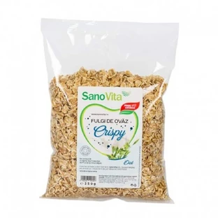 Вівсяні пластівці хрусткі, 250 г, Sanovita