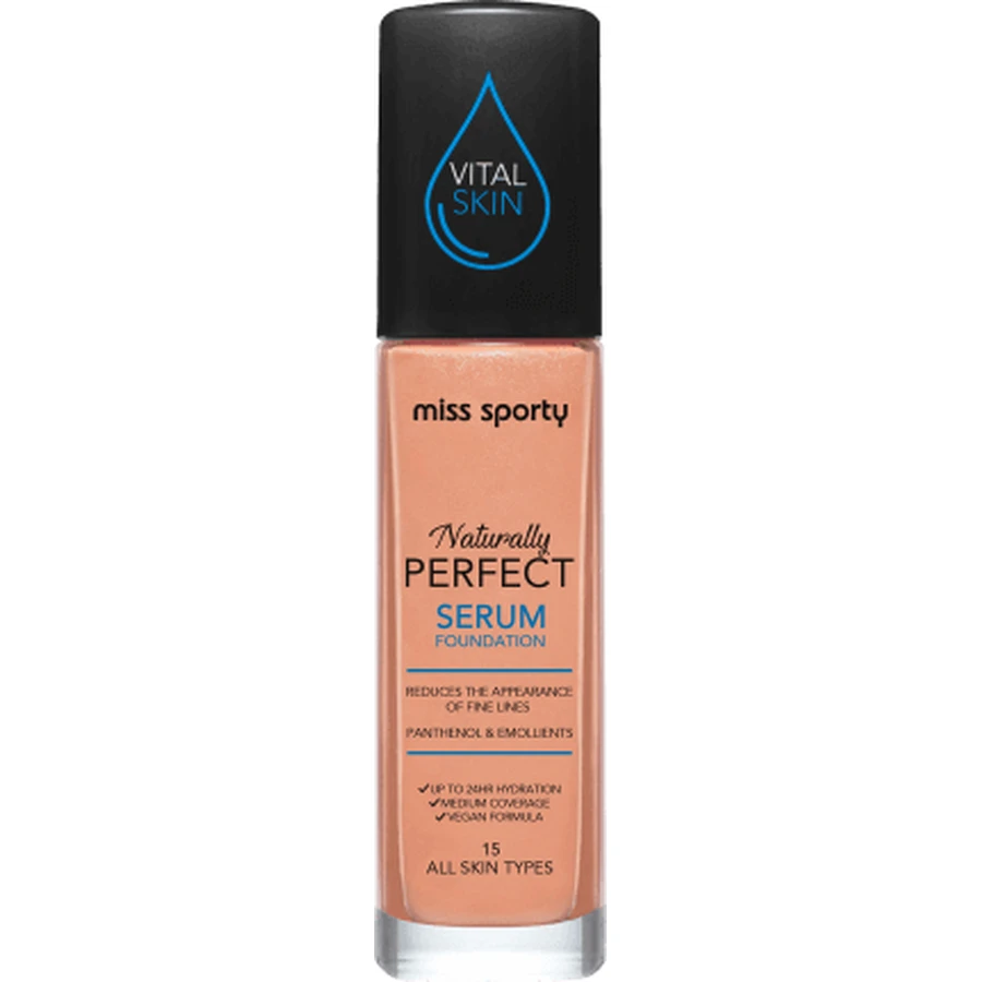 Miss Sporty Naturally Perfect Serum Foundation Serum No.15, 1 шт.: цены и характеристики