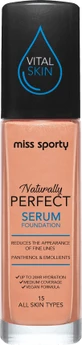 Miss Sporty Naturally Perfect Serum Тональна сироватка №15, 1 шт.