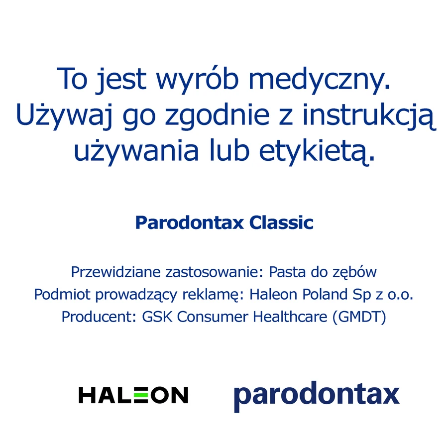 Зубна паста Parodontax Classic, 75 мл: ціни та характеристики