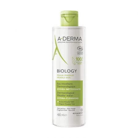 A-Derma Biology Увлажняющая мицеллярная вода, 400 мл: цены и характеристики