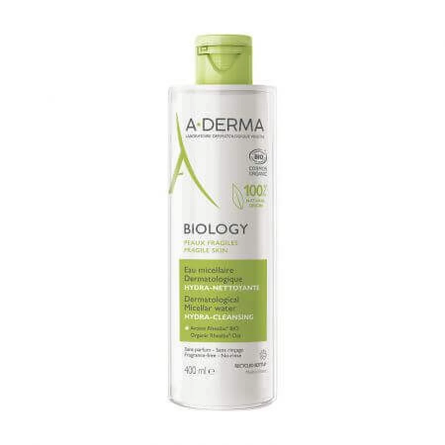 A-Derma Biology Увлажняющая мицеллярная вода, 400 мл: цены и характеристики
