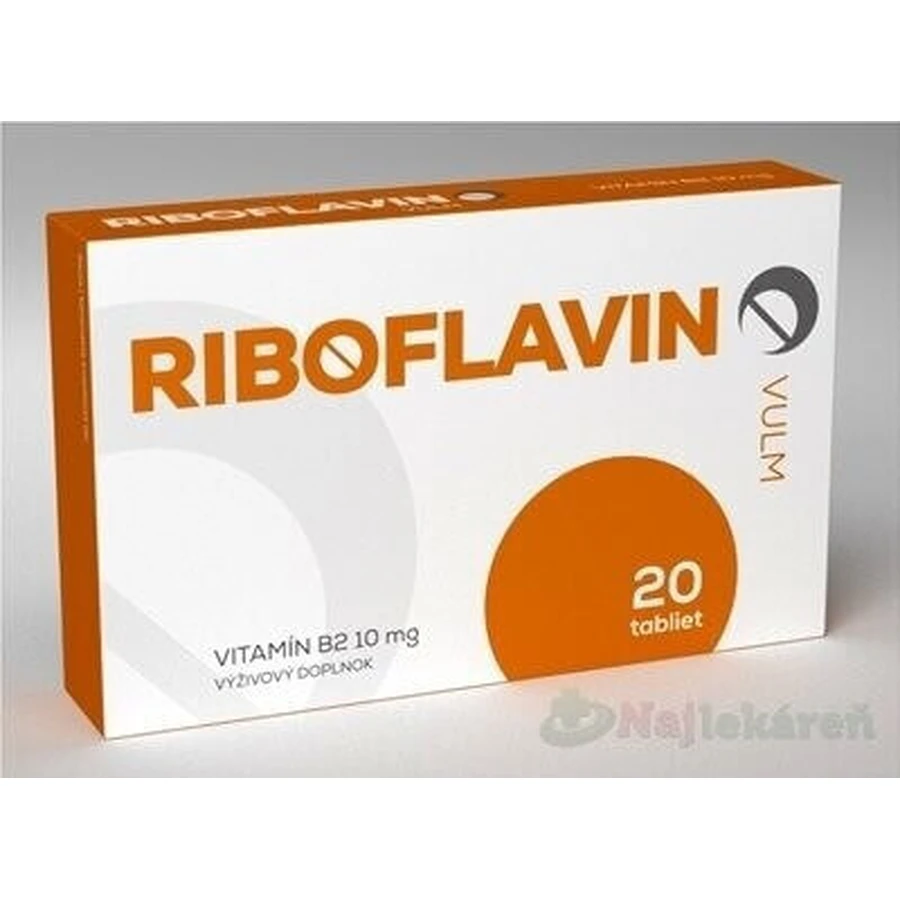 Riboflavin VULM, 20 таблеток: цены и характеристики
