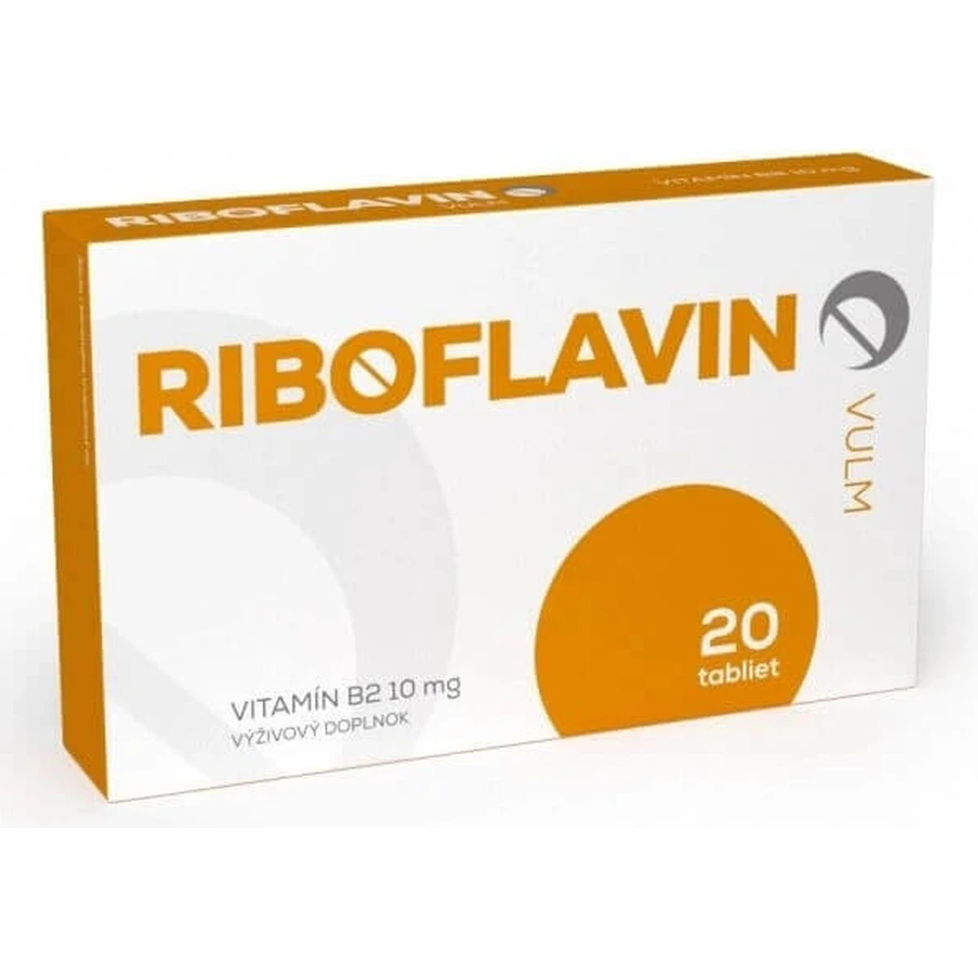 Riboflavin VULM, 20 таблеток: цены и характеристики