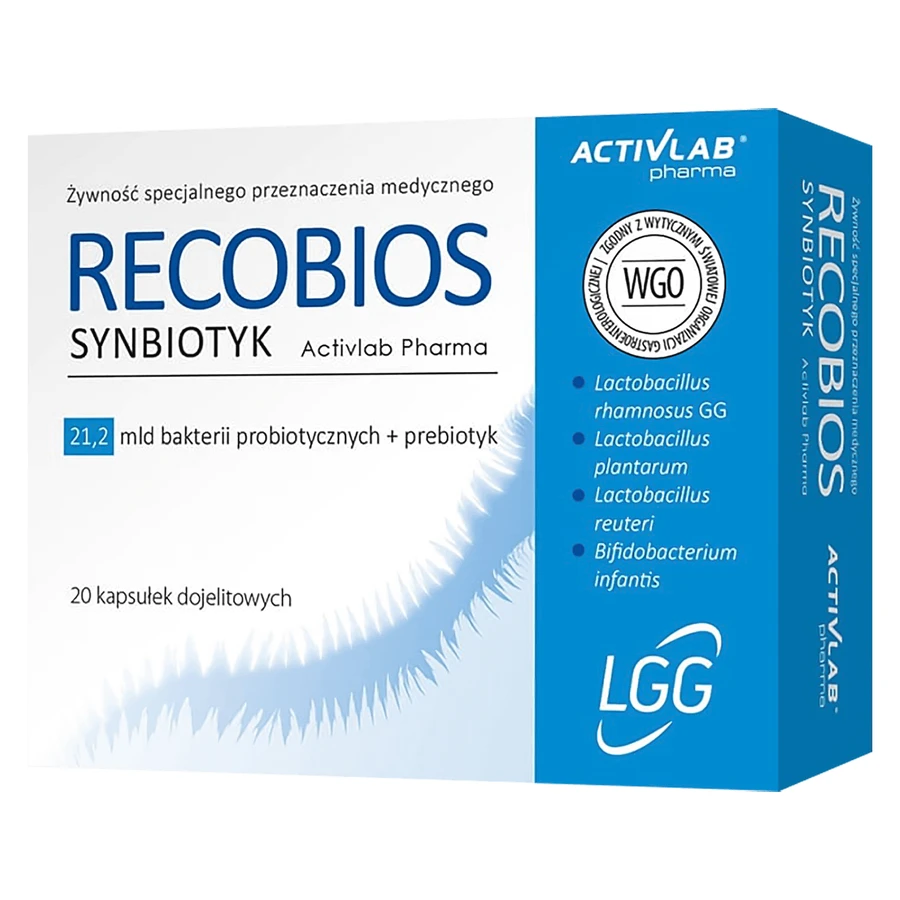 Рекобіос, 20 капсул: ціни та характеристики