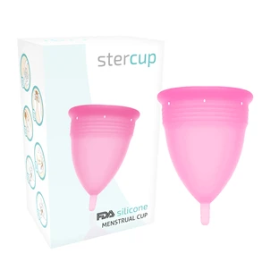 Розовая менструальная чашка, размер L, 1 штука, Stercup