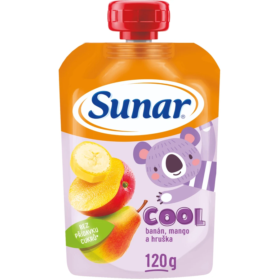 Sunar Cool фруктовые капсулы груша, банан, манго 12м+ 120 г: цены и характеристики