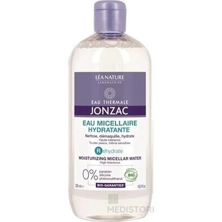 JONZAC Rehydrate Зволожуюча міцелярна вода BIO 1×500 мл, міцелярна вода: ціни та характеристики