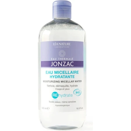 JONZAC Rehydrate Зволожуюча міцелярна вода BIO 1×500 мл, міцелярна вода: ціни та характеристики
