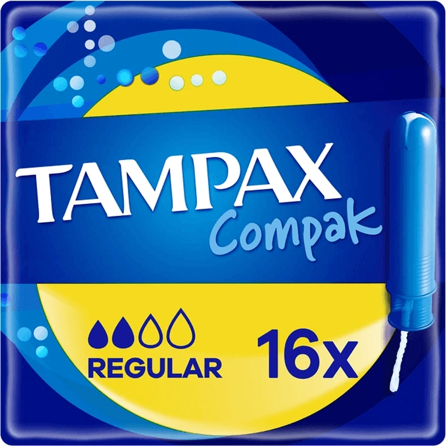 Tampax Compak, гигиенические тампоны с аппликатором, обычные, 16 шт.: цены и характеристики