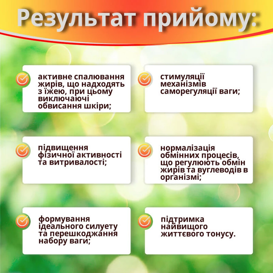 Худі-Да капс. №60 для схуднення та контролю ваги: цены и характеристики