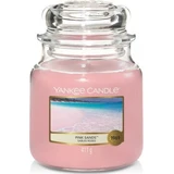 Yankee Candle Средняя свеча Розовые пески 1×411 г, ароматическая свеча