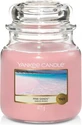 Yankee Candle Средняя свеча Розовые пески 1×411 г, ароматическая свеча