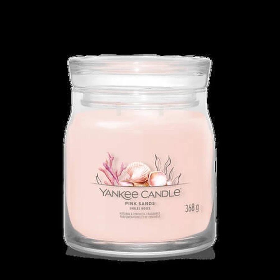 Yankee Candle Средняя свеча Розовые пески 1×411 г, ароматическая свеча: цены и характеристики