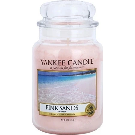 Yankee Candle Средняя свеча Розовые пески 1×411 г, ароматическая свеча: цены и характеристики