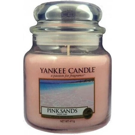 Yankee Candle Средняя свеча Розовые пески 1×411 г, ароматическая свеча: цены и характеристики