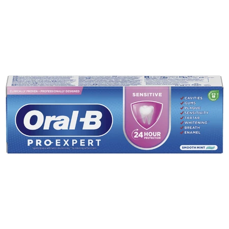 Зубна паста Oral-B Pro-Expert Sensitive, 75 мл: ціни та характеристики