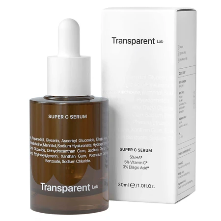 Transparent Lab Super C Serum, сыворотка с витамином С и гиалуроновой кислотой, 30 мл: цены и характеристики