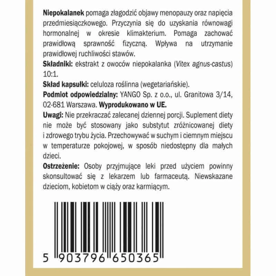 Екстракт бездоганного екстракту 10:1 450 мг (90 капс.), Янго: ціни та характеристики