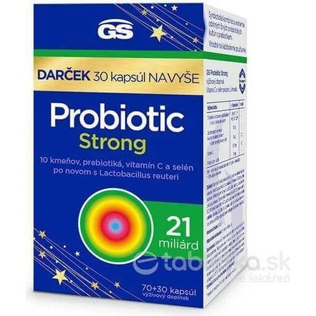 GS Probiotic Strong 1×100 tbl, харчова добавка: ціни та характеристики
