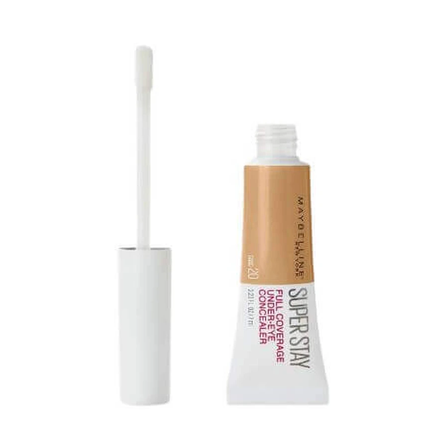 Консилер, Maybelline, Super Stay Under Eye, 20 песочный, 6 мл: цены и характеристики