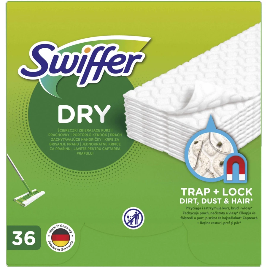 Swiffer Запасні сухі серветки 36 шт.: ціни та характеристики