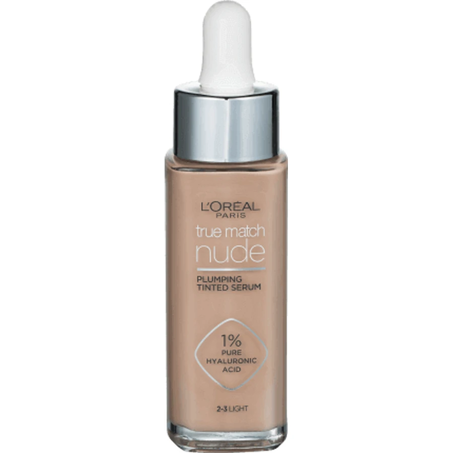Сироватка для обличчя Loreal Paris True Match Nude Сироватка 2-3 Light, 30 мл: ціни та характеристики