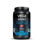 Vega Sport Premium Protein, растительный белок, со вкусом ягод, 801 г: цены и характеристики